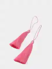 Розовый кисточки для рукоделия, 11 см, набор из 2 штук