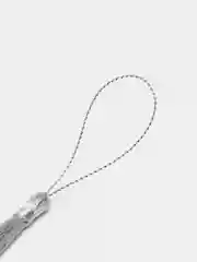 Серебряный кисточки для рукоделия, 7 см, набор из 2 штук