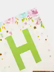 Флажки "Happy Birthday"