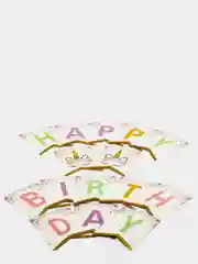 Флажки "Happy Birthday"