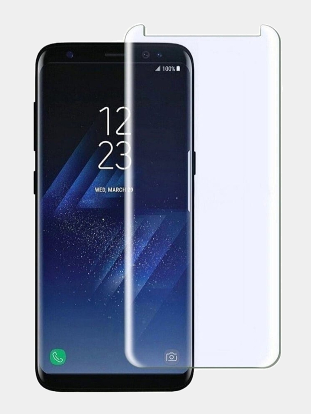 Защитное стекло для Samsung S8 S8+ S9 S9+ S10 S10+ S21Ultra на самсунг с s  серия купить по цене 399 ₽ в интернет-магазине Магнит Маркет