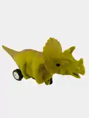 Зеленый машина динозавр инерционный