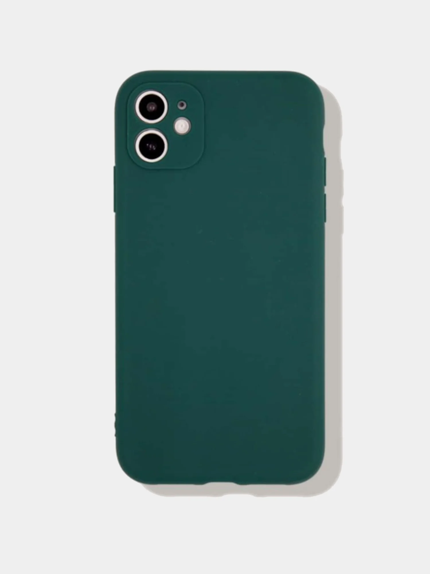 Тёмно-зелёный чехол для iPhone 12/12 mini/13/13mini/13Pro