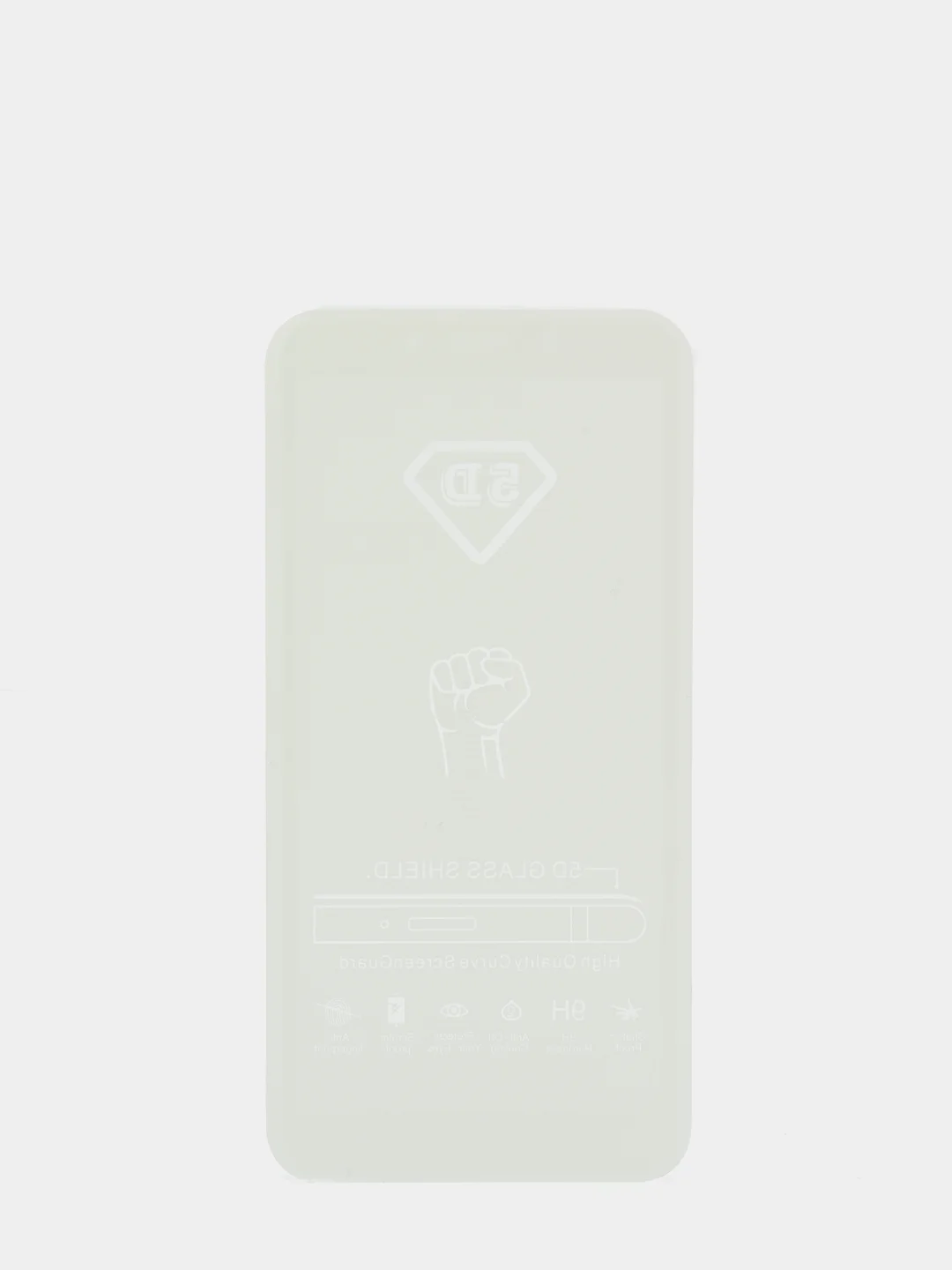 Белый защитное стекло 5D XIAOMI полный клей