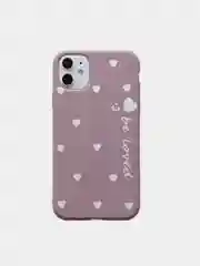 Сиреневый чехол для iPhone 11/12 mini/12