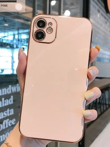 Белый чехол для iPhone 12/12 mini/13/13mini/13Pro