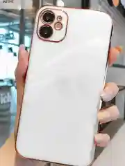 Белый чехол для iPhone 12/12 mini/13/13mini/13Pro