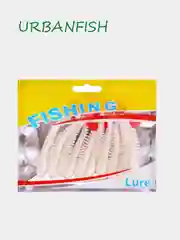 Белый силиконовая приманка Urbanfish
