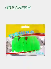 Зеленый силиконовая приманка Urbanfish