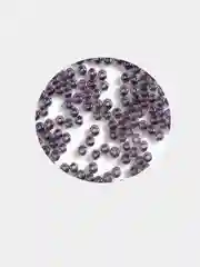 Тёмно-серый бисер стеклянный/ Бисер для рукоделия и творчества
