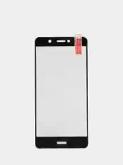 Белый huawei Y7 2017 / Y7 Prime 2017, Хуавей У7 2017 / У7 Прайм 2017, защитное стекло