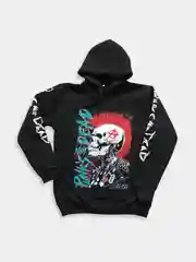 Толстовка "Punks not dead" Misfits с карманами