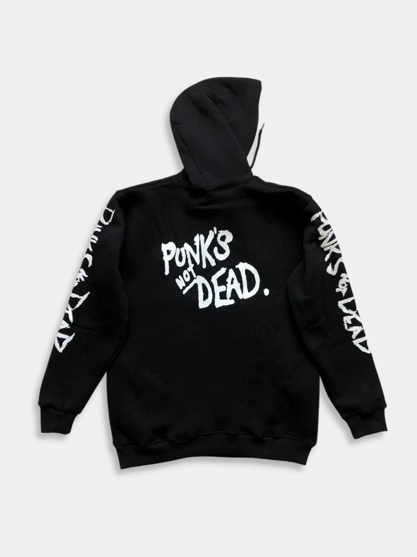 Толстовка "Punks not dead" Misfits с карманами
