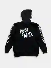 Толстовка "Punks not dead" Misfits с карманами