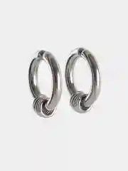 Серьги - клипсы из медицинской стали, 2 штуки