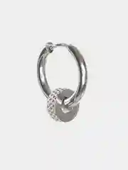 Серьга-кольцо, пирсинг из стали медицинской