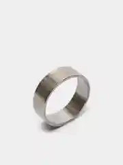 Серебряный кольца с узором "Сердце"