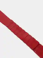 Красный женский пояс с пряжкой, на крючке