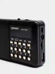 РАДИО  ГОРИЗОНТ  ЦИФРОВОЙ ПРИЕМНИК  (AM/FM, USB, SD) АККУМУЛЯТОР