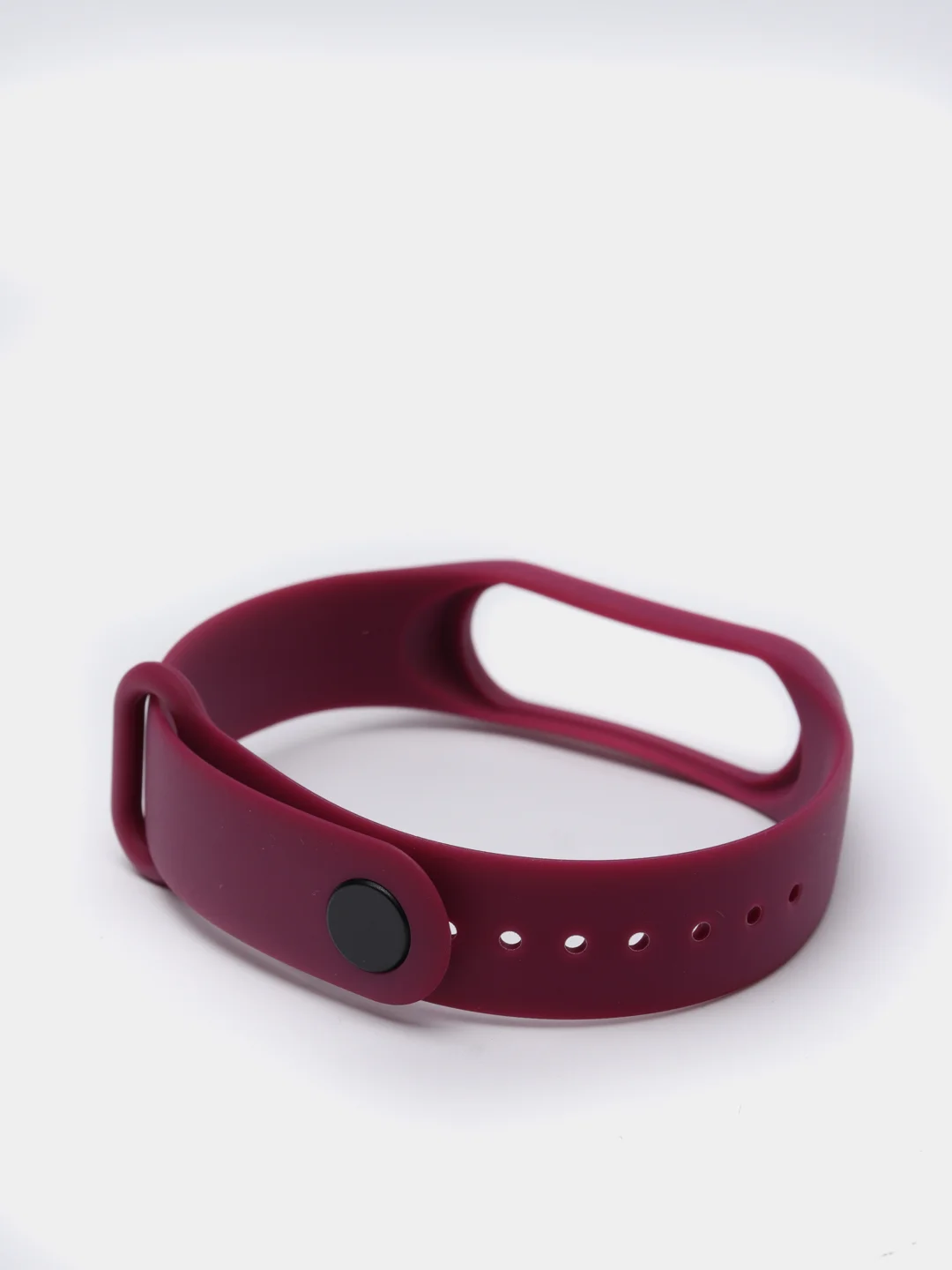 Багровый ремешок для Mi Band 4, Mi Band 3, силиконовый