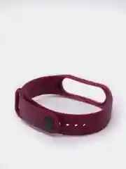 Багровый ремешок для Mi Band 4, Mi Band 3, силиконовый