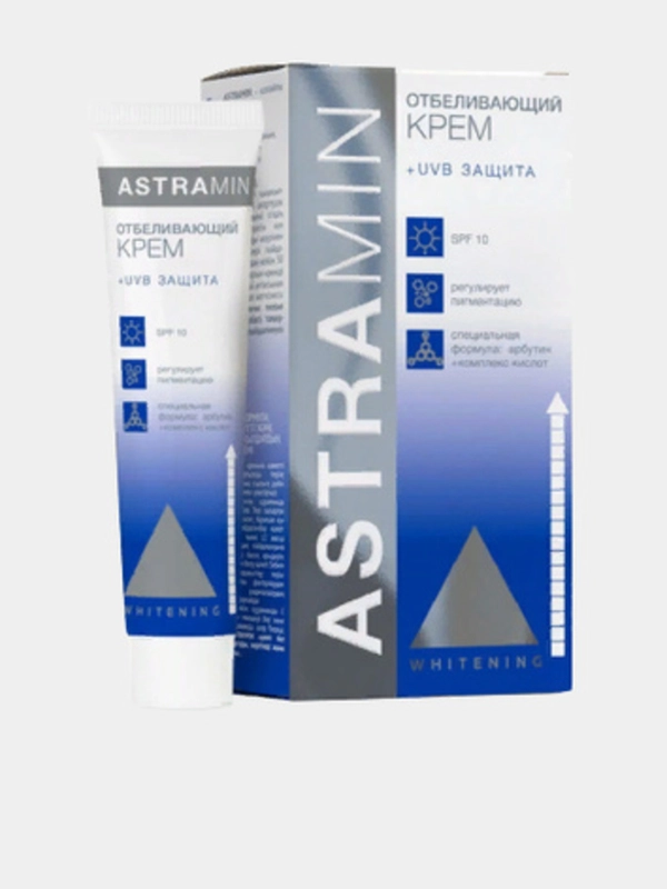Крем для лица отбеливающий Astramin (Астрамин), 45 мл