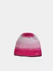 Розовый шапка