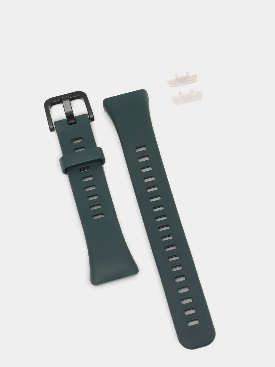 Тёмно-зелёный силиконовый ремешок для Huawei Band 6 / Honor Band 6