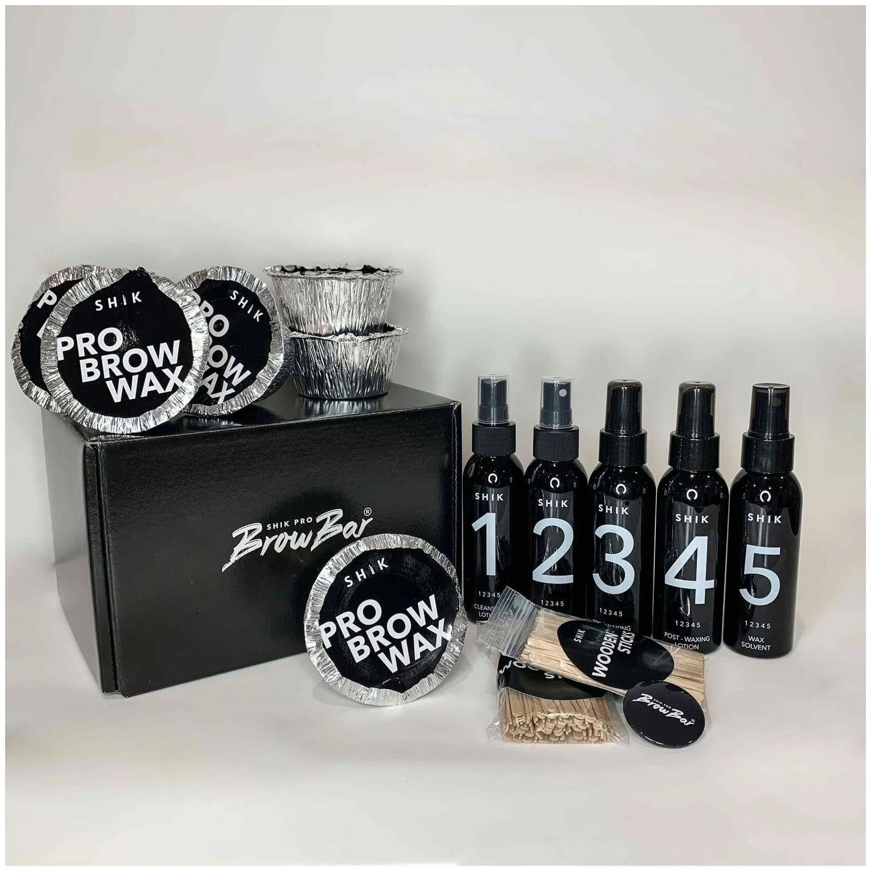 SHIK PRO BROW WAX SYSTEM Система для оформления бровей воском (набор)
