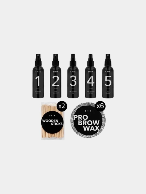 SHIK PRO BROW WAX SYSTEM Система для оформления бровей воском (набор)