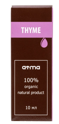 Масло эфирное Atma Тимьян 10 мл