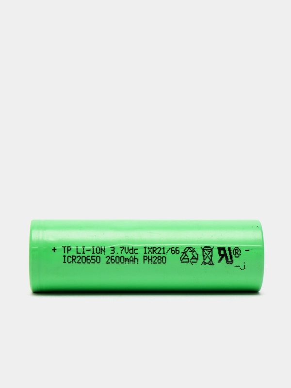 Аккумулятор литий-ионный 20650 3.7V 2600mAh 40A 20х65мм для вейпа, страйкбола