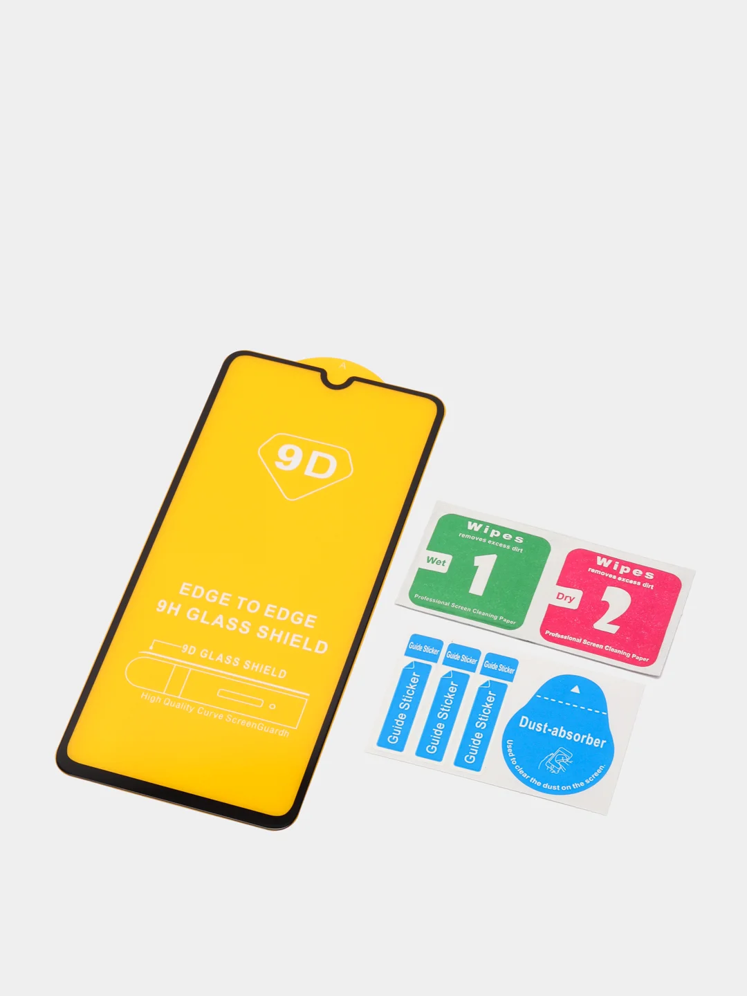 Защитное стекло для Xiaomi Redmi 9A ( Редми 9А) / Redmi 9C, с черной рамкой