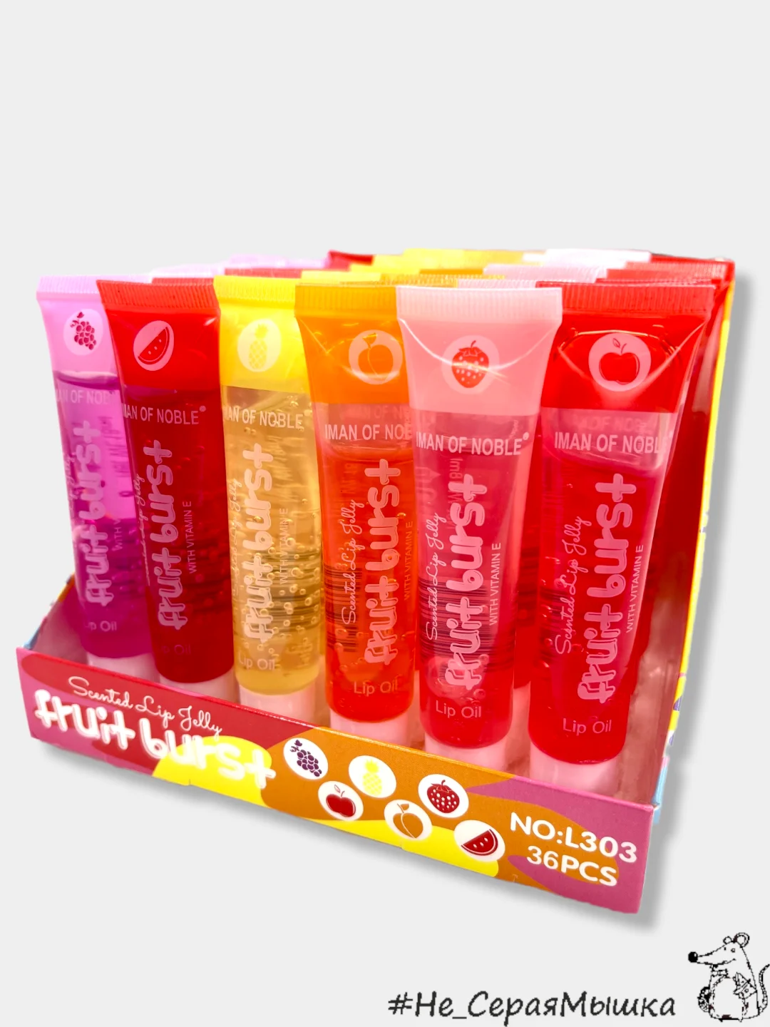 Алый блеск-масло для губ c фруктовым ароматом Fruit Burst, 18 мл