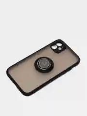 Чехол противоударный iPhone 11 с магнитом и кольцом