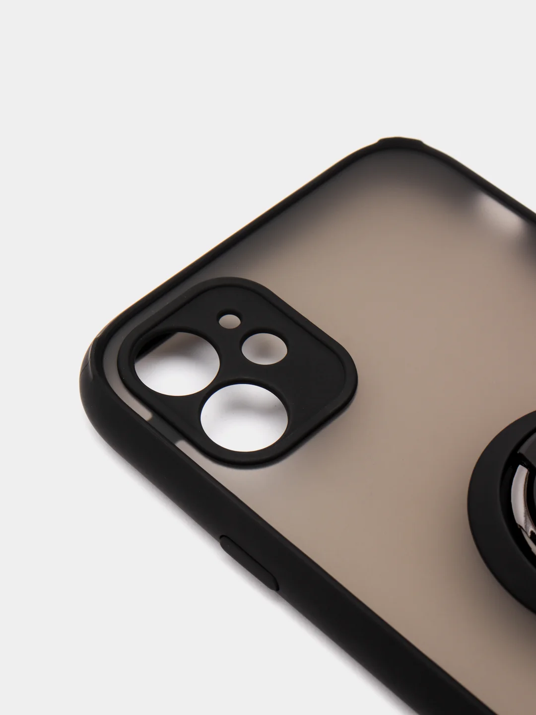 Чехол противоударный iPhone 11 с магнитом и кольцом