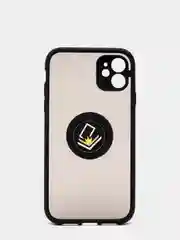 Чехол противоударный iPhone 11 с магнитом и кольцом