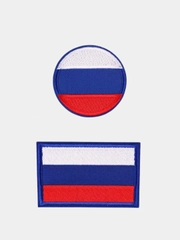 Термоаппликация, термонаклейка "Флаг России"
