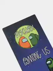 Деревянная подставка под телефон "Among Us" Discuss