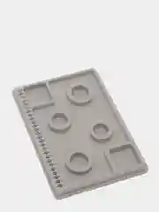Серый планшет для сборки украшений Bead Board, лоток для хранения бусин и фурнитуры
