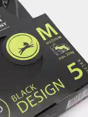 Поводок-рулетка для выгула собак Flexi Black Design трос М, 5м 20кг, розовый
