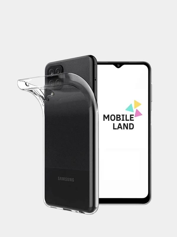 Чехол на Samsung Galaxy A12/ M12 прозрачный силиконовый