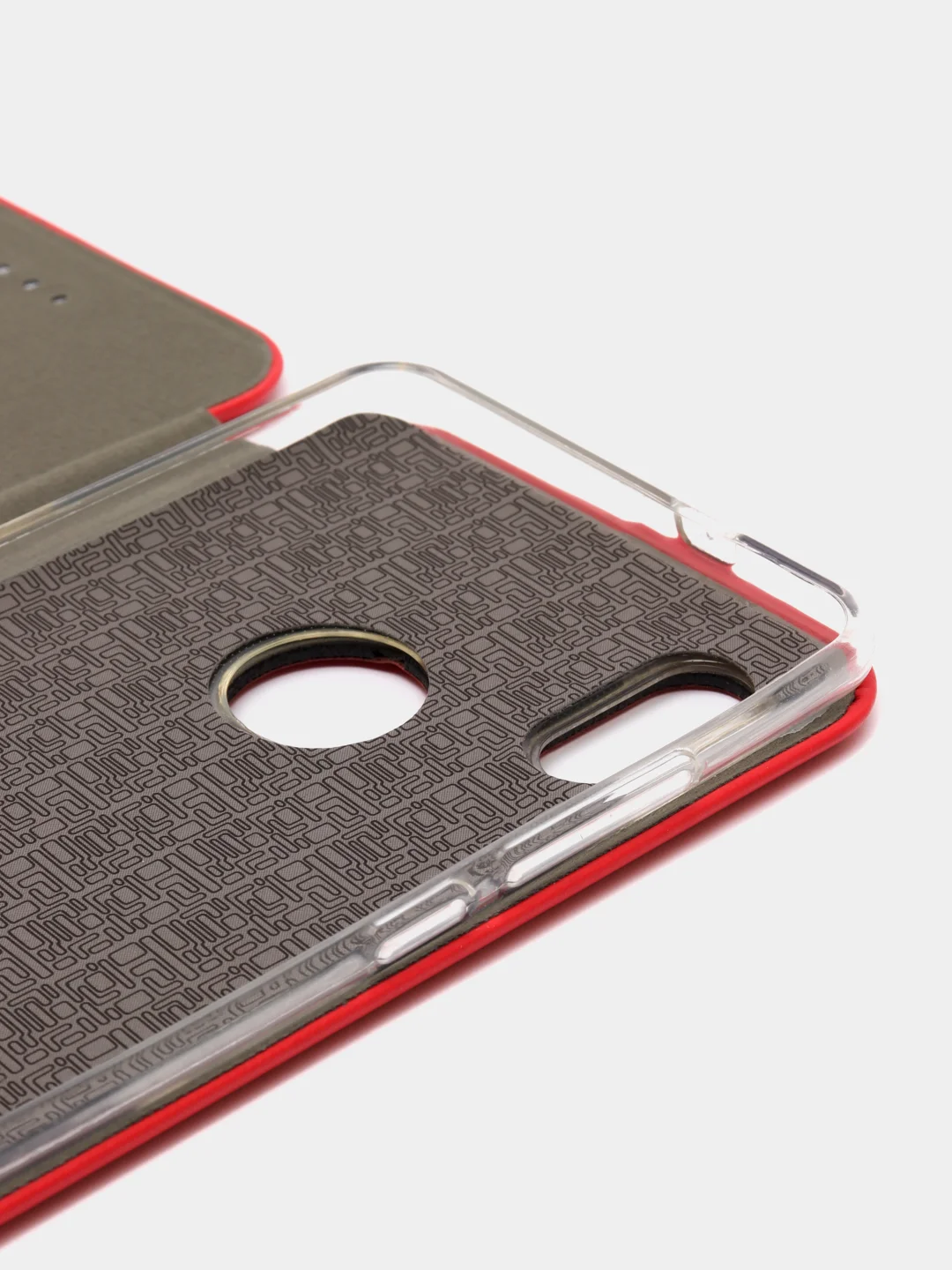 Красный чехол книжка на Xiaomi Redmi Note 5 / Note 5 Pro, Сяоми Редми Нот 5 / Нот 5 Про