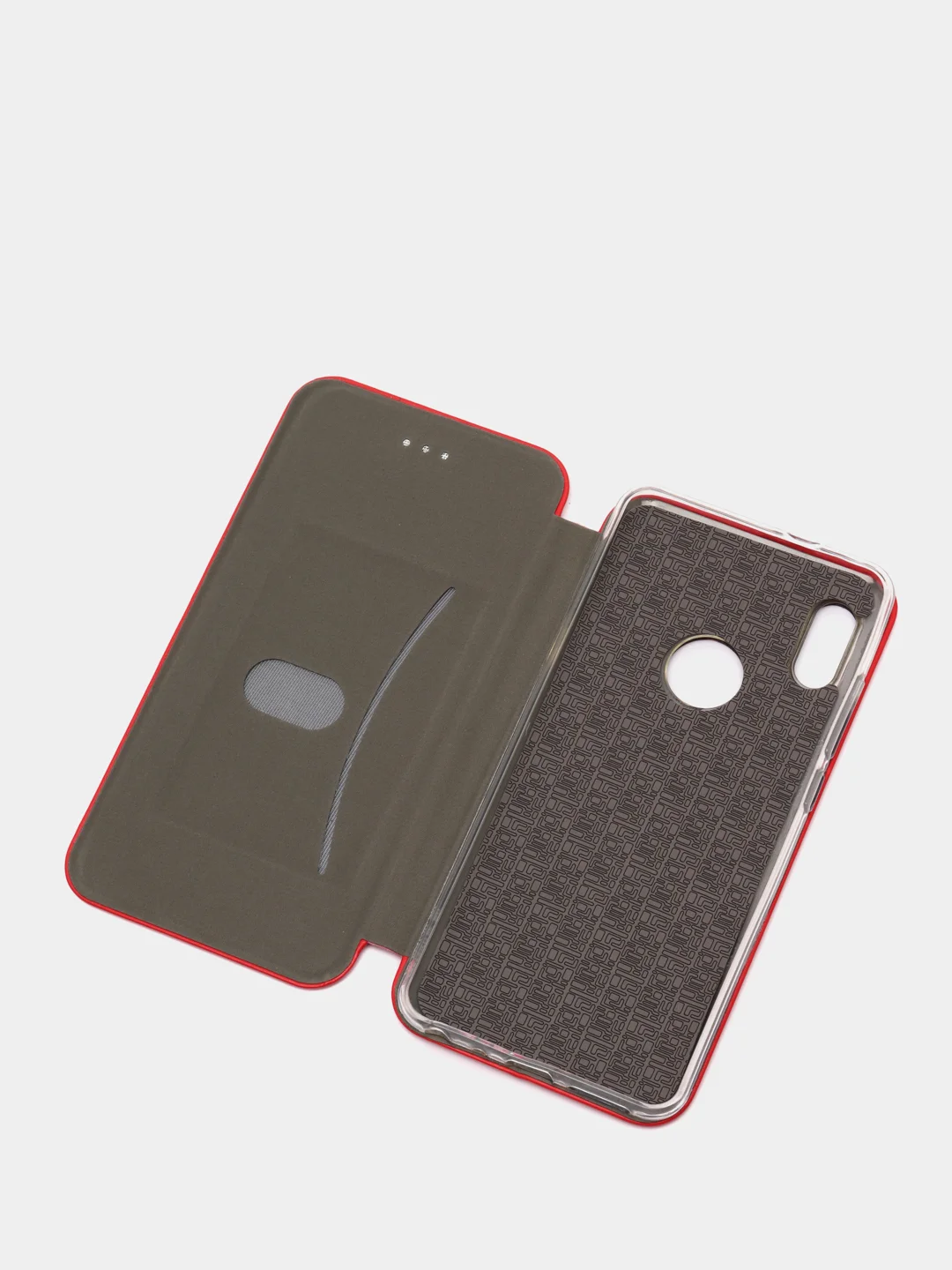 Красный чехол книжка на Xiaomi Redmi Note 5 / Note 5 Pro, Сяоми Редми Нот 5 / Нот 5 Про