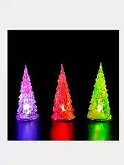 Светящиеся светодиодные ёлочки /Новогодний декор для дома/LED Елочки