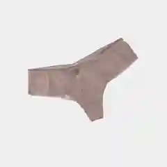 Пудровый трусы кружевные, стринги