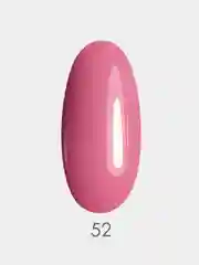 Гель лак для ногтей LuckyLak Edition №052, 10g розовый нюдовый френч светлый, для маникюра