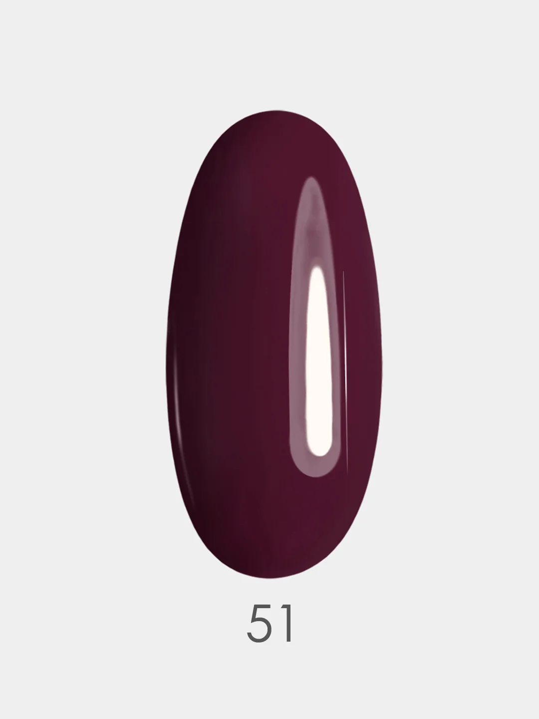 Гель лак для ногтей LuckyLak Edition №051, 10g бордовый для маникюра и педикюра