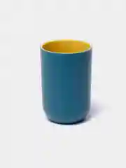 Белый стакан для зубных щеток