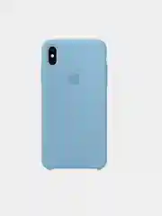 Голубой чехол для iPhone X / XS Silicone Case
